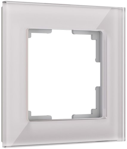 Рамка универсальная Werkel Favorit 1-м. стекло дымчатый фото Рамка универсальная Werkel Favorit 1-м. стекло дымчатый картинка